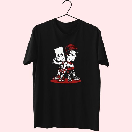 Black Red So Icey Boyz Graphic Essentials T Shirt