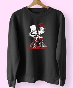 Black Red So Icey Boyz Graphic Sweatshirt Design
