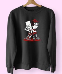 Black Red So Icey Boyz Graphic Sweatshirt Design