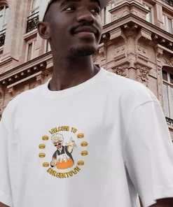 Bob Fieri Welcome To Burgertown Thanksgiving Vintage T Shirt 2 Bob Fieri Welcome To Burgertown Thanksgiving Vintage T Shirt 3