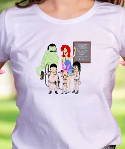 Bobs Burgers Family Ghost Hunter Thanksgiving Vintage T Shirt