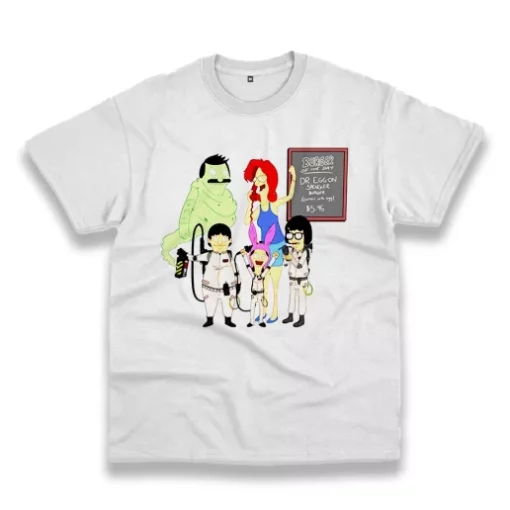 Bobs Burgers Family Ghost Hunter Thanksgiving Vintage T Shirt