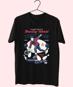 Bowling World Competition Funny Graphic T Shirt 4
