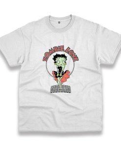 Breezy Zombie Love Betty Boop Casual T Shirt Breezy Zombie Love Betty Boop Casual T Shirt