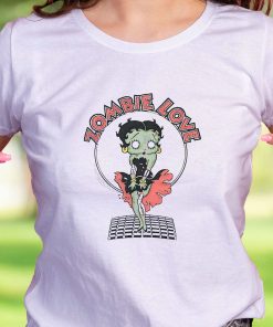 Breezy Zombie Love Betty Boop Casual T Shirt