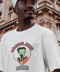 Breezy Zombie Love Betty Boop Casual T Shirt 2 Breezy Zombie Love Betty Boop Casual T Shirt 3