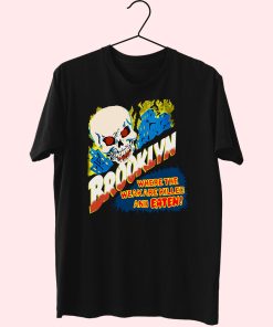 Brooklyn Where The Weak Essential T Shirt