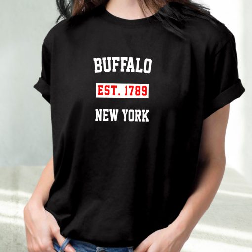 Buffalo Est 1789 New York Fashionable T Shirt