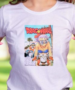 Bulma Hot Girl Japan Dragon Ball Z Anime Casual T Shirt