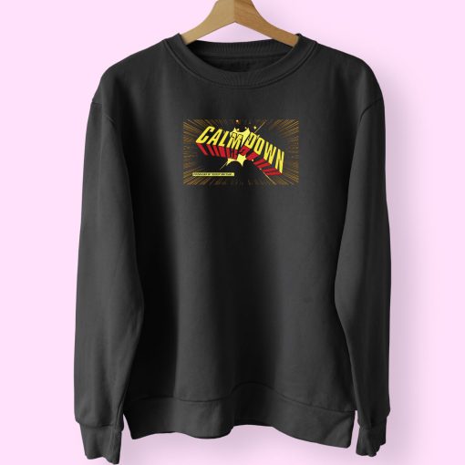 Busta Calm Down Logo Sweatshirt Design