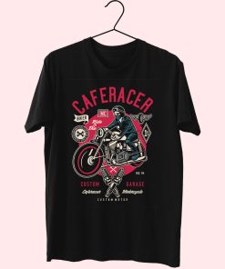 Caferacer Funny Graphic T Shirt