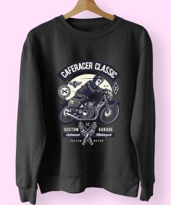 Caferacer Rider Classic Funny Graphic Sweatshirt Caferacer Rider Classic Funny Graphic Sweatshirt