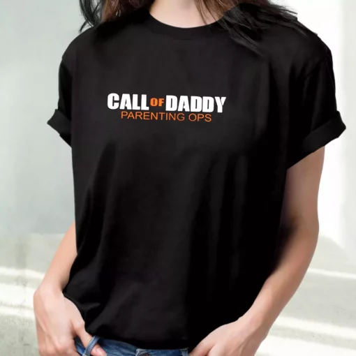 Call Of Daddy Parenting Ops Cod T Shirt For Dad