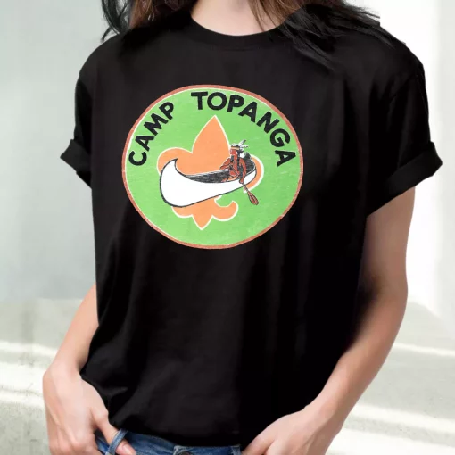 Camp Topanga Unisex Classic 90S T Shirt Style