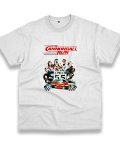 Cannonball Run Movie Poster Retro Nostalgic Casual T Shirt Cannonball Run Movie Poster Retro Nostalgic Casual T Shirt