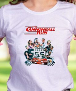 Cannonball Run Movie Poster Retro Nostalgic Casual T Shirt