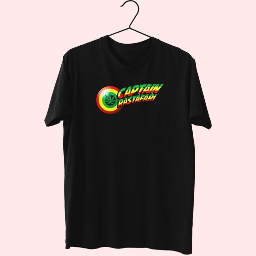 Captain Rastafari Funny Essentials T Shirt