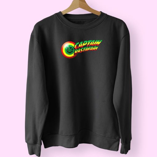 Captain Rastafari Funny Sweatshirt Design