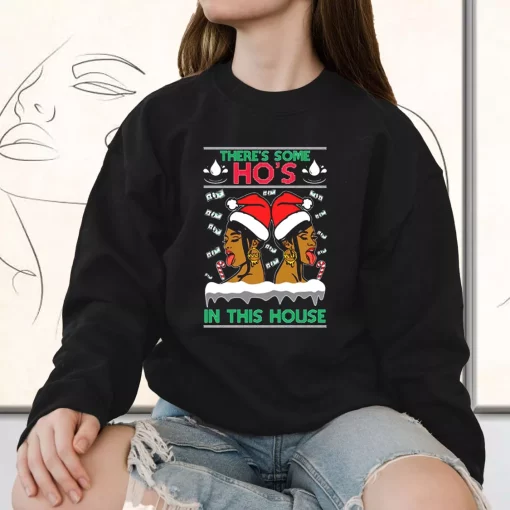 Cardi B Megan Thee Stallion Sweatshirt Xmas Outfit