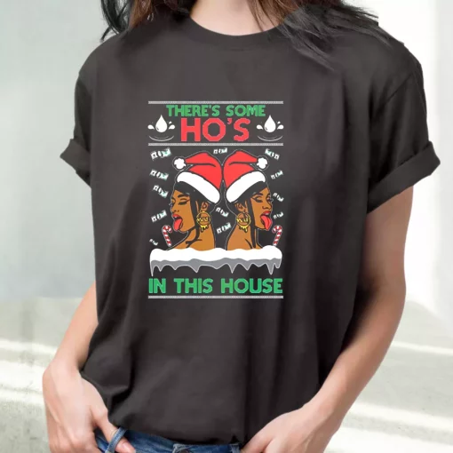 Cardi B Megan Thee Stallion T Shirt Xmas Design