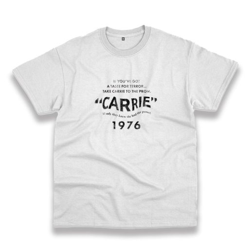 Carrie 1976 Stephen King Horror Casual T Shirt Carrie 1976 Stephen King Horror Casual T Shirt