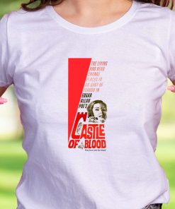 Castle Blood Retro Horror Casual T Shirt