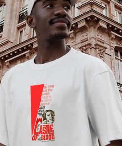 Castle Blood Retro Horror Casual T Shirt 2 Castle Blood Retro Horror Casual T Shirt 3