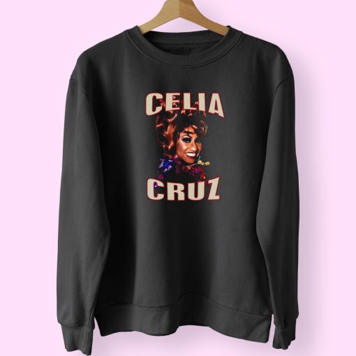 Celia Cruz Portrait Sweatshirt Design