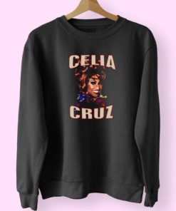 Celia Cruz Portrait Sweatshirt Design