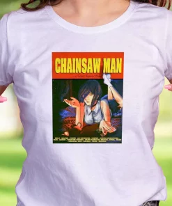 Chainsaw Man Pulp Fiction Thanksgiving Vintage T Shirt