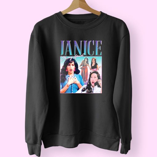 Chandler Bing Tv Show Janice Oh My Gowd Funny Sweatshirt