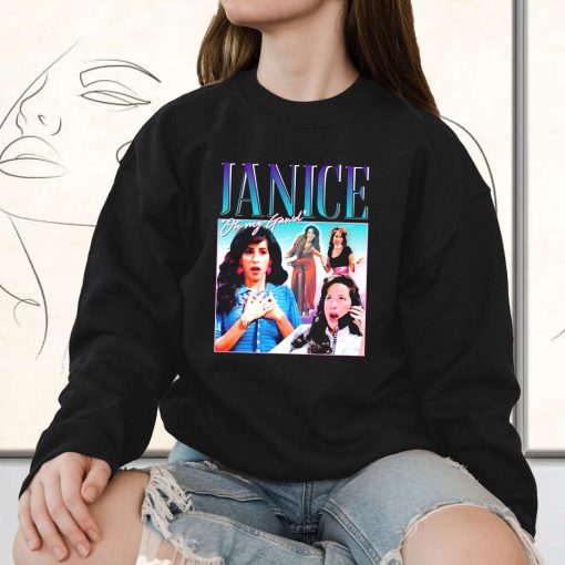 Chandler Bing Tv Show Janice Oh My Gowd Funny Sweatshirt