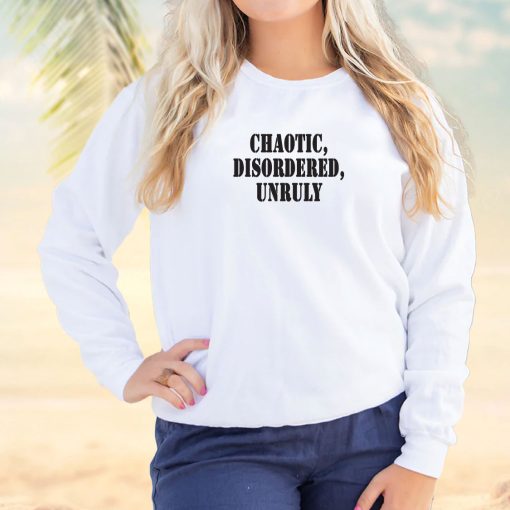 Chaotic Disordered Unruly Streetwear Sweatshirt