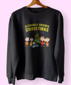 Charlie Brown Christmas Sweatshirt Xmas Outfit