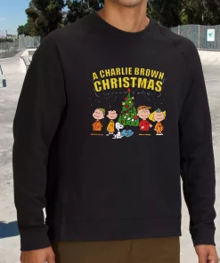 Charlie Brown Christmas Sweatshirt Xmas Outfit
