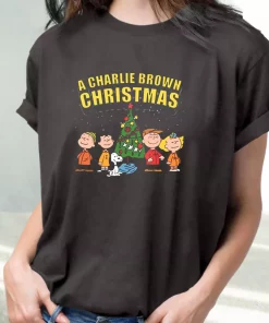 Charlie Brown Christmas T Shirt Xmas Design
