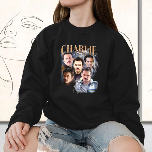 Charlie Swan Vintage Funny Sweatshirt