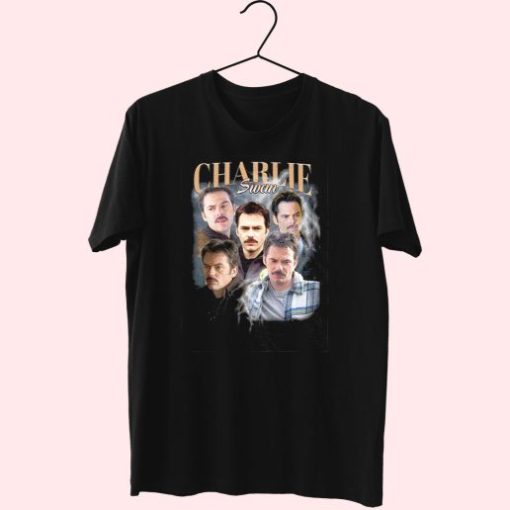 Charlie Swan Vintage Funny T Shirt