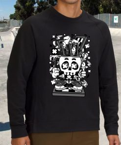 Chess Skull Head Funny Graphic Sweatshirt 3