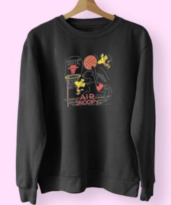 Chicago Bull Air Snoopy Graphic Sweatshirt Design