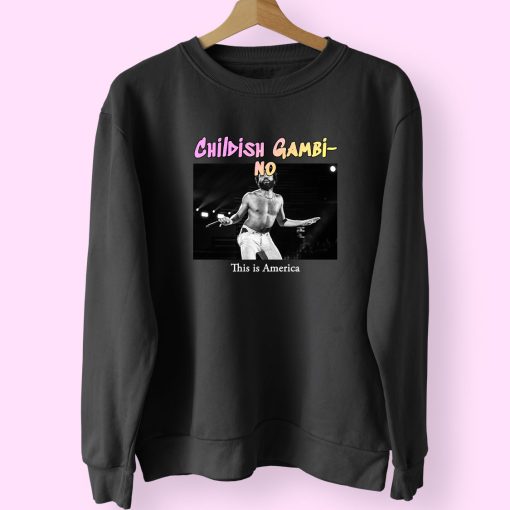 Childish Gambino This Is America Vintage Rapper Sweatshirt