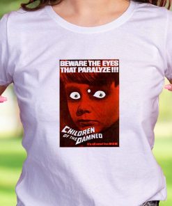 Children Of The Damned Retro Horror Casual T Shirt