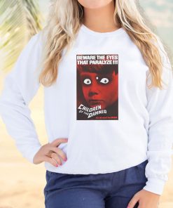 Children of The Damned Retro Horror Cool Sweatshirt 2 Children of The Damned Retro Horror Cool Sweatshirt 3