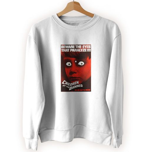 Children of The Damned Retro Horror Cool Sweatshirt Children of The Damned Retro Horror Cool Sweatshirt