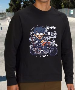 Chopper Hipster Funny Graphic Sweatshirt 3