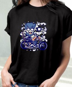 Chopper Hipster Funny Graphic T Shirt 3