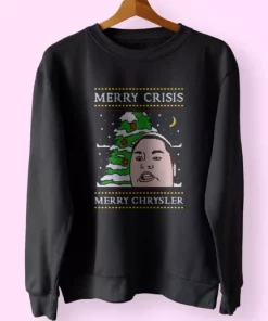 Christine Sydelko Merry Crimus Crisis Chrysler Christmas Sweatshirt Xmas Outfit 4