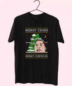 Christine Sydelko Merry Crimus Crisis Chrysler Christmas T Shirt Xmas Design 4