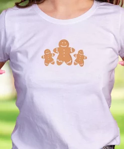 Christmas Gingerbread Thanksgiving Vintage T Shirt