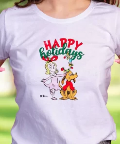 Cindy Lou Happy Holidays Thanksgiving Vintage T Shirt